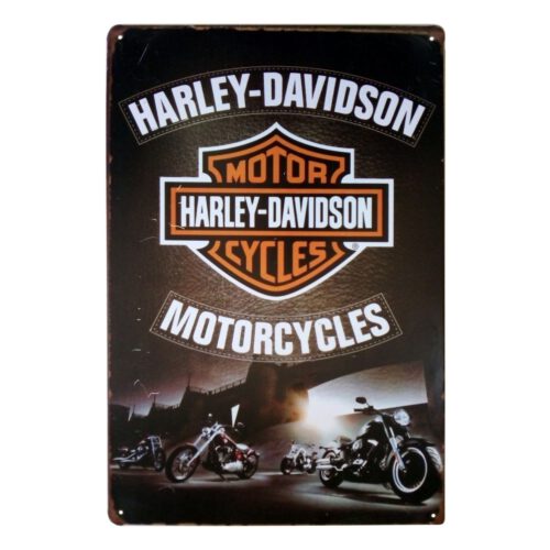 Small Harley Davidson metal sign