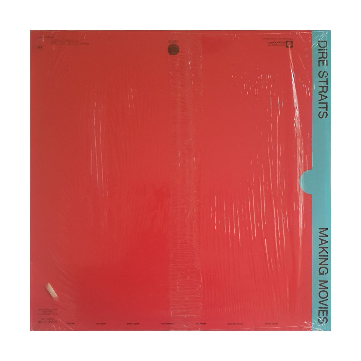 Making Movies vinyl record by Dire Straits back cover