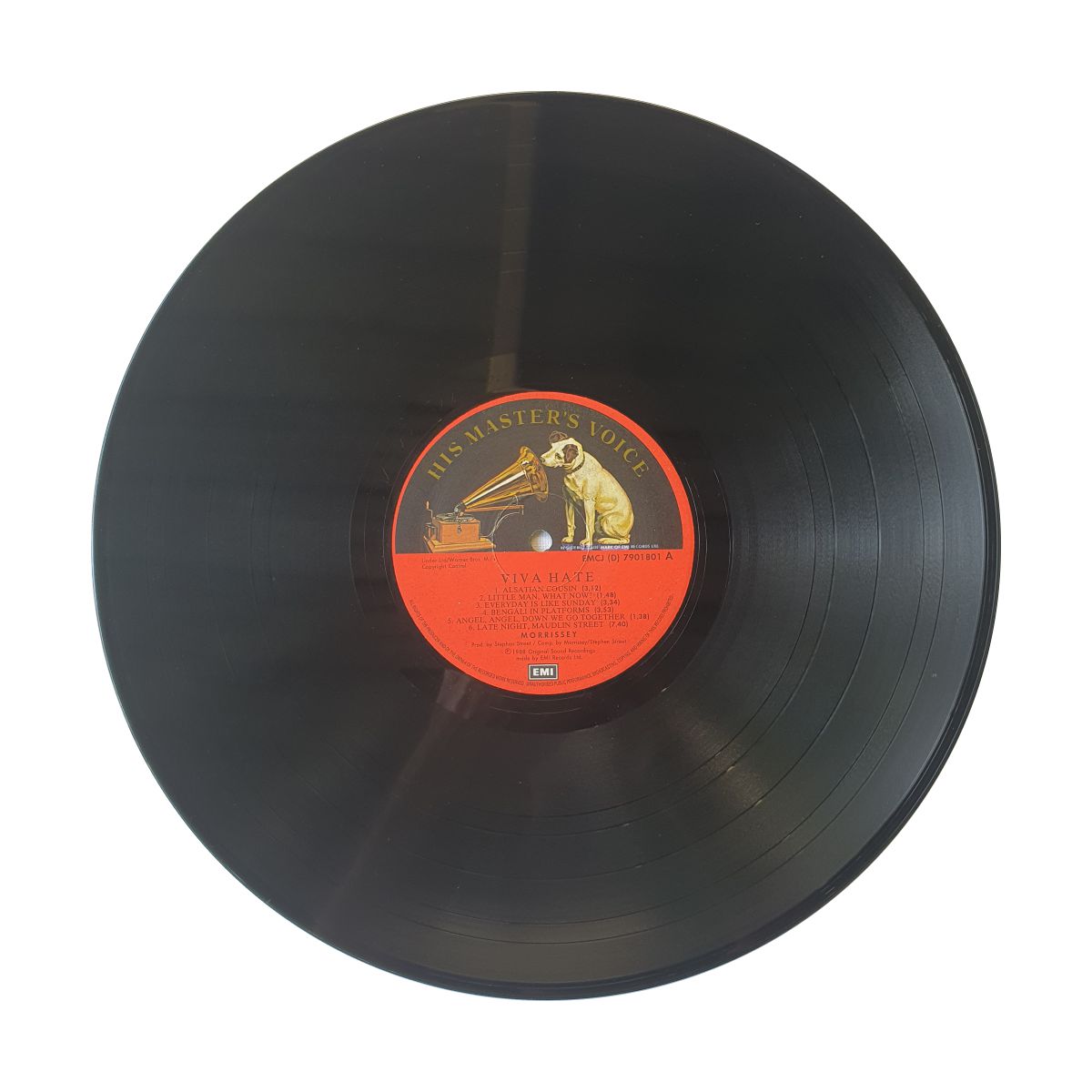 Morrissey Viva Hate vinyl LP record