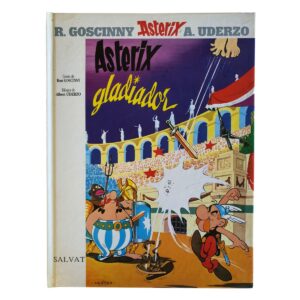 Spanish edition of Astérix Gladiador - front cover