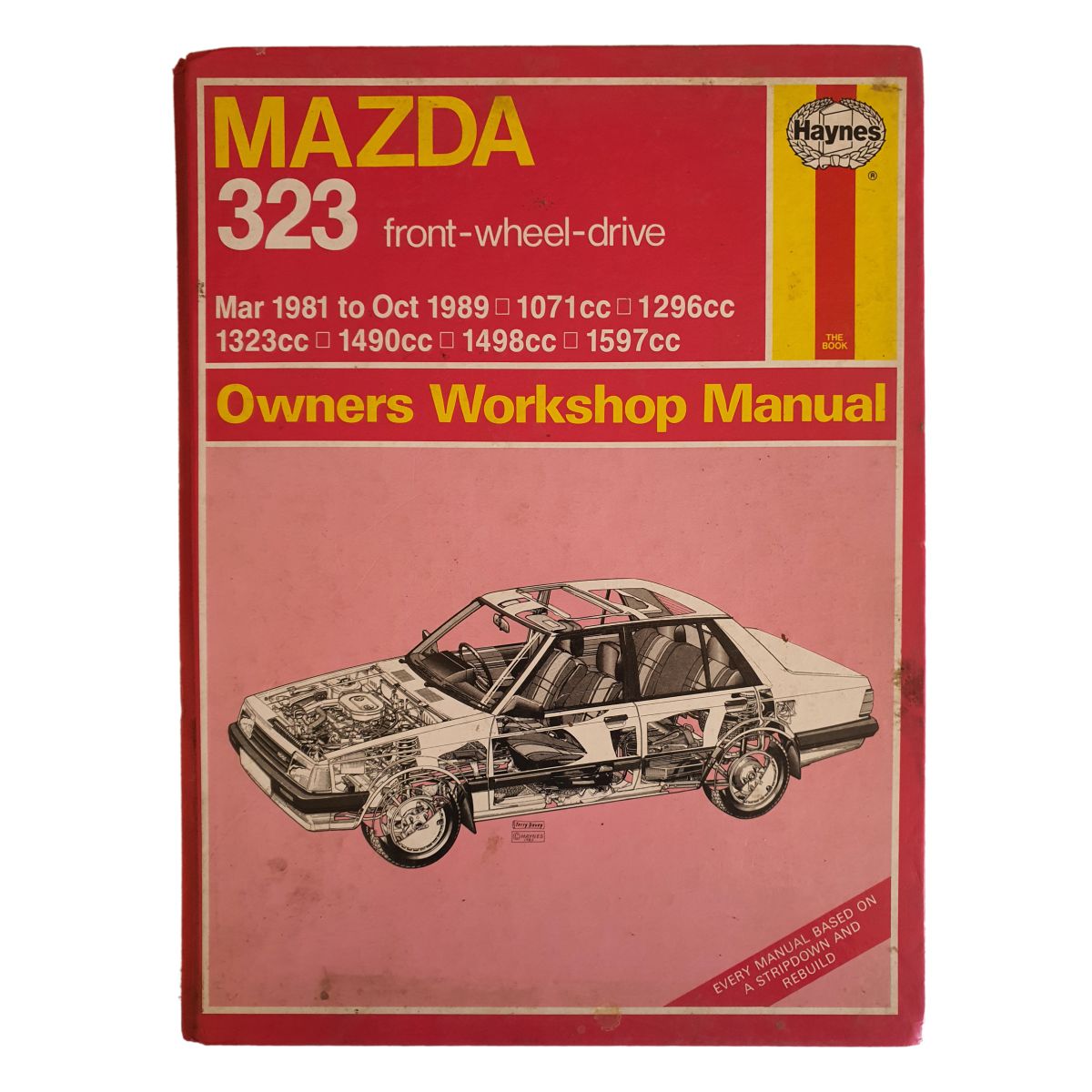 Mazda 323 Owners Workshop Manual front cover
