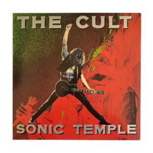 The Cult Sonic Temple South African vinyl front cover