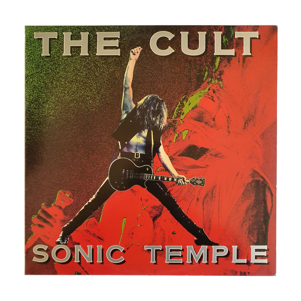 The Cult Sonic Temple South African vinyl front cover