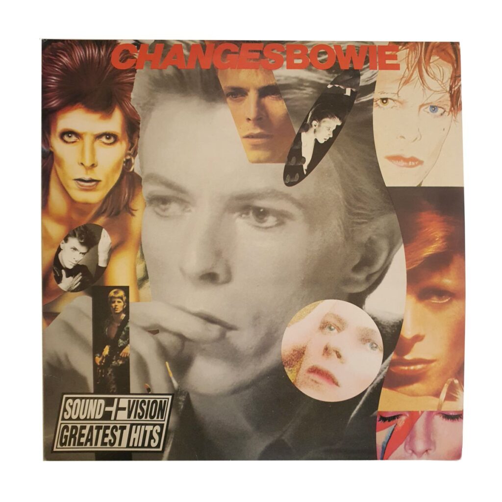 David Bowie ChangesBowie Vinyl 2LP (1990 South Africa EMI) - front cover