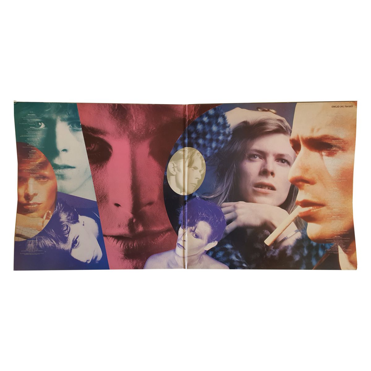 David Bowie ChangesBowie gatefold inner