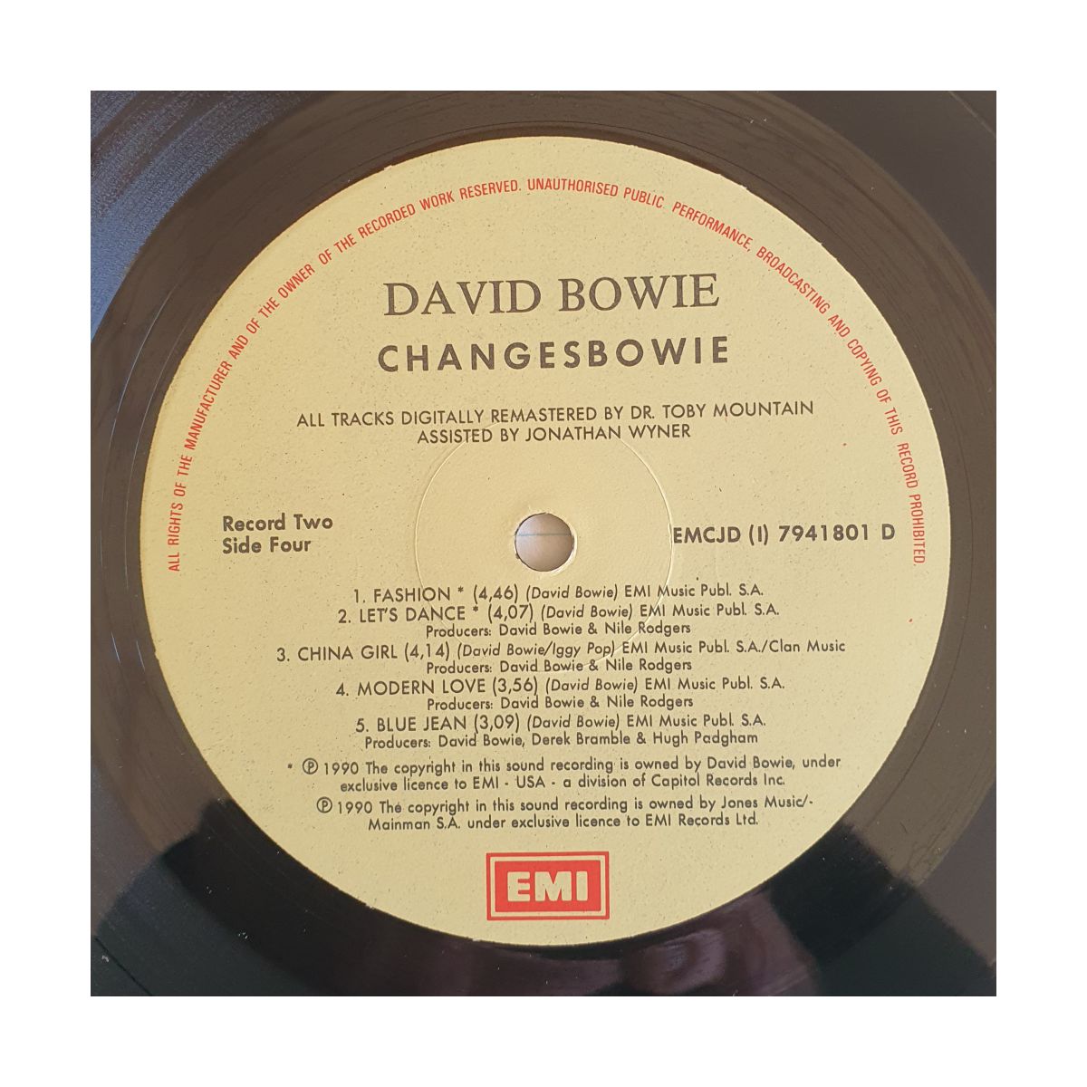 David Bowie – ChangesBowie: Sound + Vision Greatest Hits Vinyl Record - Image 7