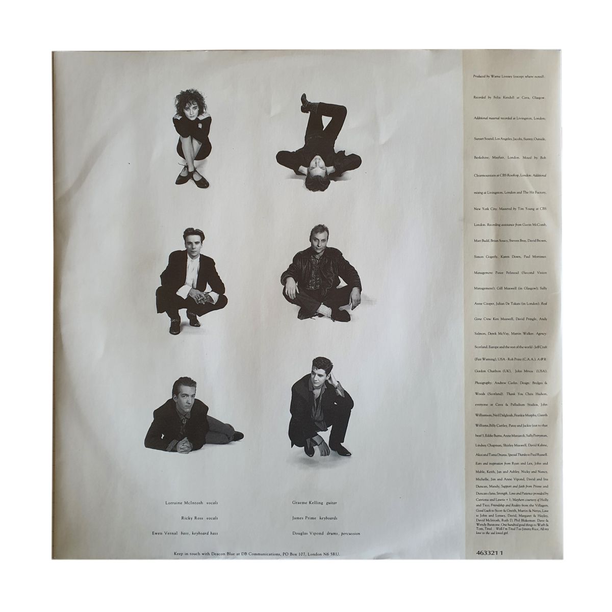 Deacon Blue – When the World Knows Your Name (1989 UK Vinyl LP) - Image 3