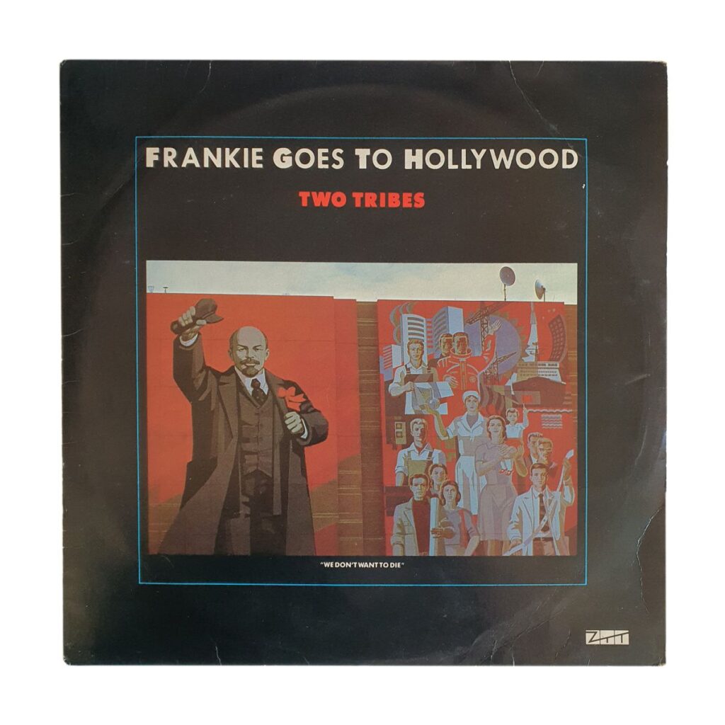 Frankie Goes to Hollywood Two Tribes 12 inch vinyl - front cover