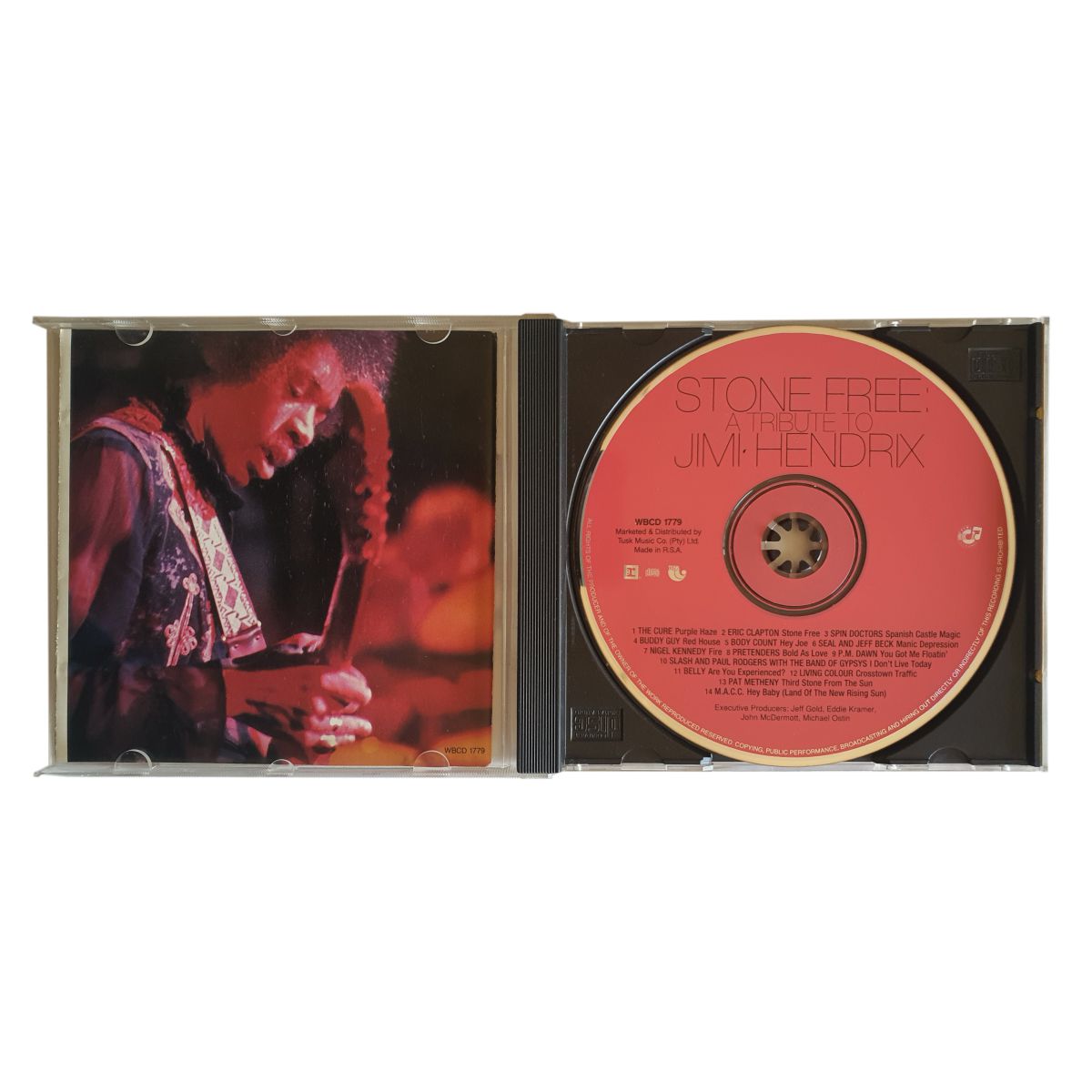 Stone Free: A Tribute to Jimi Hendrix CD (1993 South African Pressing) – Various Artists - Image 3
